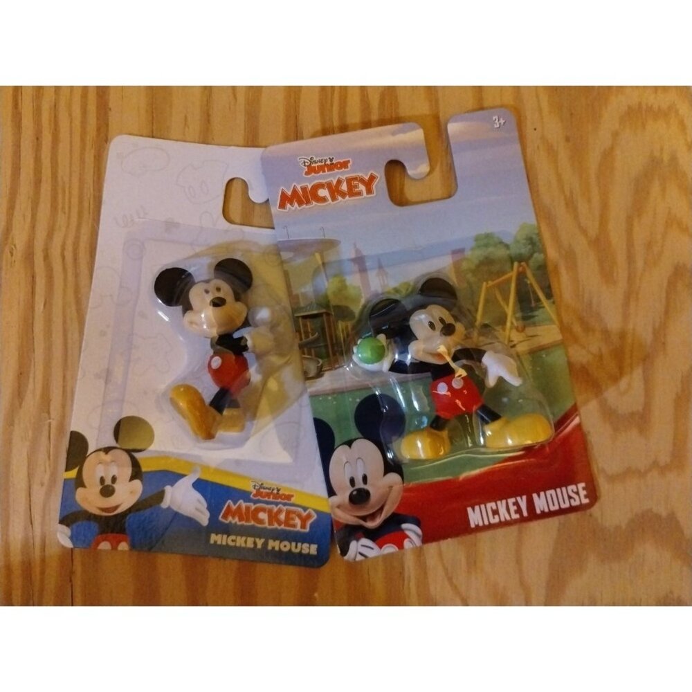 Mickey Mouse Disney Junior Collectible Figurine Cake Topper 2 Pack New